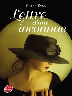 cover image of Lettre d'une inconnue